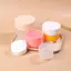 AqToCna 100 / 200 / 300 / 500g Chai Có Thể Đổ Lại Nhựa Màu Hồng Lọ Trang Điểm Rỗng Nồi Du Lịch Mặt / Kem Dưỡng Da Toàn Thân Dầu Xả Mỹ Phẩm AqToCna