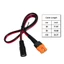 Dây nguồn cáp sạc nữ XT60I hiện tại sang 5 5x2 1mm Thích hợp cho các thiết bị điện di động