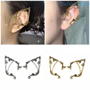 Unstop * Kẹp tai thoải mái Bông tai hợp thời trang không xỏ khuyên Thích hợp cho các dịp khác nhau