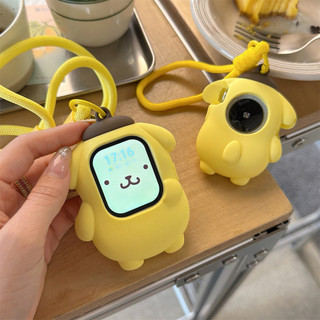 Ốp Bảo Vệ Silicon Cho Chó Pudding Hoạt Hình Hoạt Hình Thích Hợp Cho iwatch S11 10 9 8 7 ULTRA 6 5 4 SE 3 2 1 Kích Thước 38mm 40mm41mm42mm44mm46mm49mm