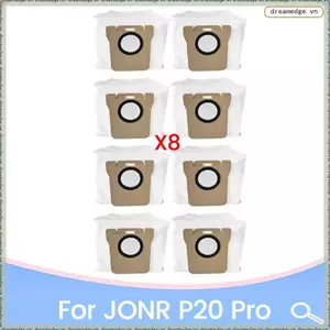 Phụ tùng thay thế phù hợp cho máy hút bụi Robot P20 PRO 8 chiếc Túi đựng bụi dung tích lớn
