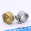 Dây đeo bằng thép không gỉ 00985 / Dây đeo lò xo kiểu cũ / Phụ kiện đồng hồ / Thép không gỉ / Dây thun có thể thu vào / Người cao tuổi trung niên / Nam Nữ / Dây căng đàn hồi