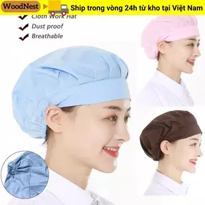 Mũ Quấn Tóc GỖ, Dịch Vụ Thực Phẩm Kèm Tóc Chống Bụi Mũ Làm Việc, Phụ Kiện Cotton Băng Đô Làm Việc Mặc Công Sở Khách Sạn