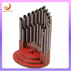 Hộp đựng bút chì Organ ống, Hộp đựng bút vui nhộn Trang trí máy tính để bàn, Hộp đựng bút để bàn hình Organ ống, Hộp đựng cốc A