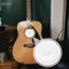 toyuvn SHUAIGUO Acoustic Guitar Sound Hole Cover Máy tạo độ ẩm Máy đo độ ẩm Tắt tiếng Phản hồi Buster Soundhole Phụ kiện cho Guitar dân gian (Màu đen)