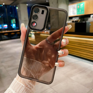 Áp dụng cho Ốp điện thoại bán trong suốt Realme C71 RMX5303, chống trầy xước, vỏ mềm phủ đèn flash ống kính