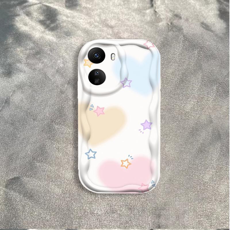 Thích hợp cho Redmi 13C / POCO C65 3D Mềm TPU Nơ Tình Yêu Vỏ Điện Thoại Chống Sốc