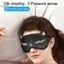 TRTR Immit Silk Sleep Eye Mask Night Mask Eyes Cover Smooth For Women Fox Travel Relax Eyepatches Night Thoáng Khí Bịt Mắt VN