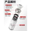 Trắng Trachea Đầu Nối Nhanh PU Thẳng Xuyên Mông PG Đường Kính Biến Đổi Cắm Nhanh Nhựa Kết Nối PU4-6-8-10-12-14