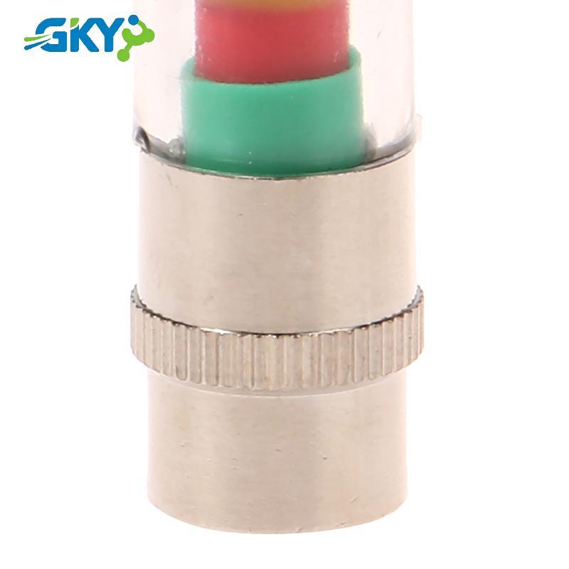 GKY 2 / 4 Chiếc Ô Tô Đo Áp Suất Lốp Xe Chỉ Báo Phát Hiện Van Bên Ngoài Loại Đa Năng Cảnh Báo Giám Sát Nắp Van Cảm Biến GKY