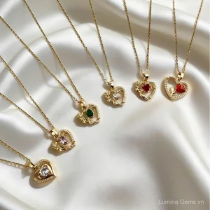 Bán Hot Zircon Mẹ Vòng Cổ Ánh Sáng Phong Cách Sang Trọng Tính Khí Ngày Của Mẹ Gửi Mẹ Ngày Lễ Quà Tặng Sinh Nhật Vòng Cổ Bán Buôn