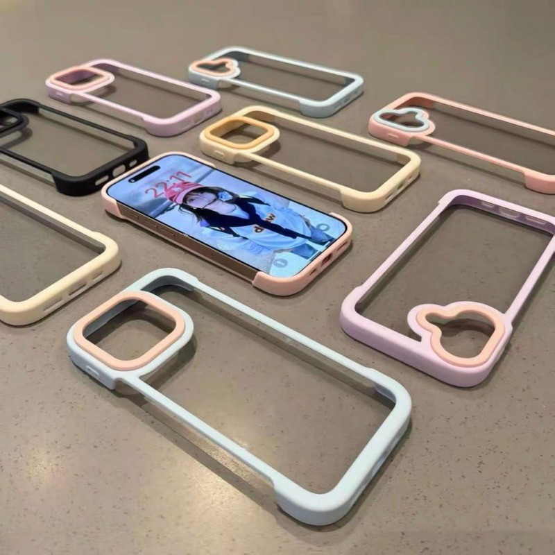 Nhẹ Sang Trọng Nửa Gói Tản Nhiệt Ốp lưng Cứng Thích Hợp Cho IPhone 17 16 15 14 13 12 11 Pro Max Plus Ốp lưng Ốp Lưng
