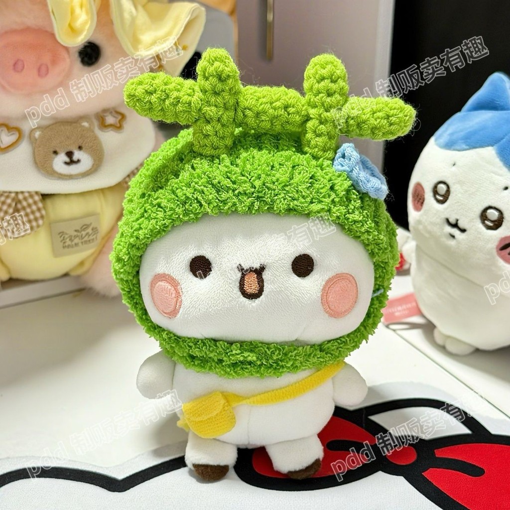 Bộ quần áo đan tay 10cm cho búp bê cotton dễ thương, phù hợp búp bê 10cm