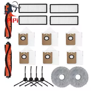 Bộ Phận Thay Thế Cho RV3 Robot Hút Bụi Bao Gồm Túi Bụi Bộ Lọc Hepa Cây Lau Nhà Bên Bàn Chải Phụ Kiện Bộ Dự Phòng