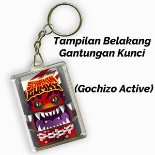 Dark Gochizo Kamen Rider bitter Gavv Keychain Series | Gantungan Kunci Kamen Rider Gavv Ganci Acrylic Custom Bolak Balik