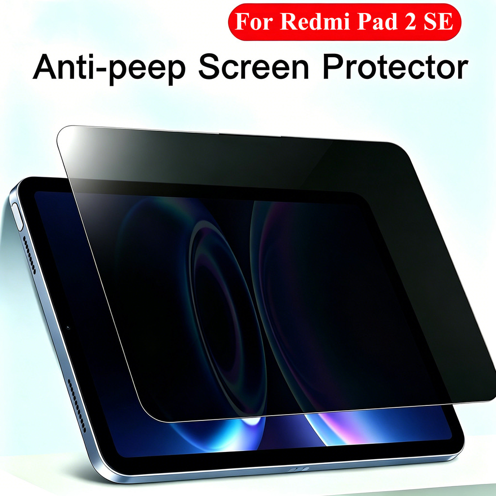 Chống Nhìn Trộm Phim Như Giấy Cho Xiaomi Redmi Pad 2 SE 9.7inch Bảo Vệ Màn Hình Riêng Tư Cho Redmi K Pad 2 7 8 Pro 12.1 Không Kính