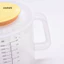 Linh hồn| Cốc Đo 2500ml Cấp Thực Phẩm Dung Tích Lớn Hiệu Ứng Con Dấu Tốt Độ Chính Xác Cao Nhựa Đa Năng Chống Rò Rỉ Trong Suốt Cốc Đo Cân Bát Trộn Có Nắp Cho Gia Đình