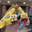 HT3 SpongeBob SquarePants Xe Móc Khóa Patrick Ngôi Sao Mặt Dây Chuyền Hoạt Hình Túi Phụ Kiện Anime Ngoại Vi TH3