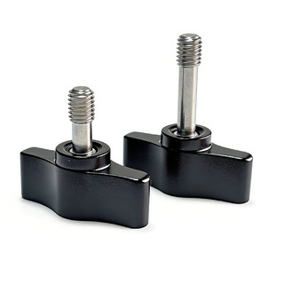 1 / 4T Loại Tay Cầm Vít Thép Không Gỉ Phẳng Tay Vít M4M5M6 Hợp Kim Nhôm Núm Đầu Camera Phụ Kiện
