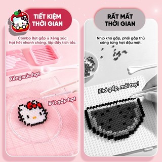 Hạt xếp hình 48 Màu - Bộ Bổ Sung Đồ Chơi DIY, An Toàn Cho Bé, Quà Tặng Hoàn Hảo Cho Sinh Nhật Và Quốc Tế Thiếu Nhi 1/6