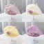 PNPIA- Mũ nồi hoa cho bé màu trơn mùa đông ấm áp Mũ beanie dệt kim cho trẻ sơ sinh Bé gái Hàn Quốc Tập đi Công chúa nghệ sĩ Mũ họa sĩ