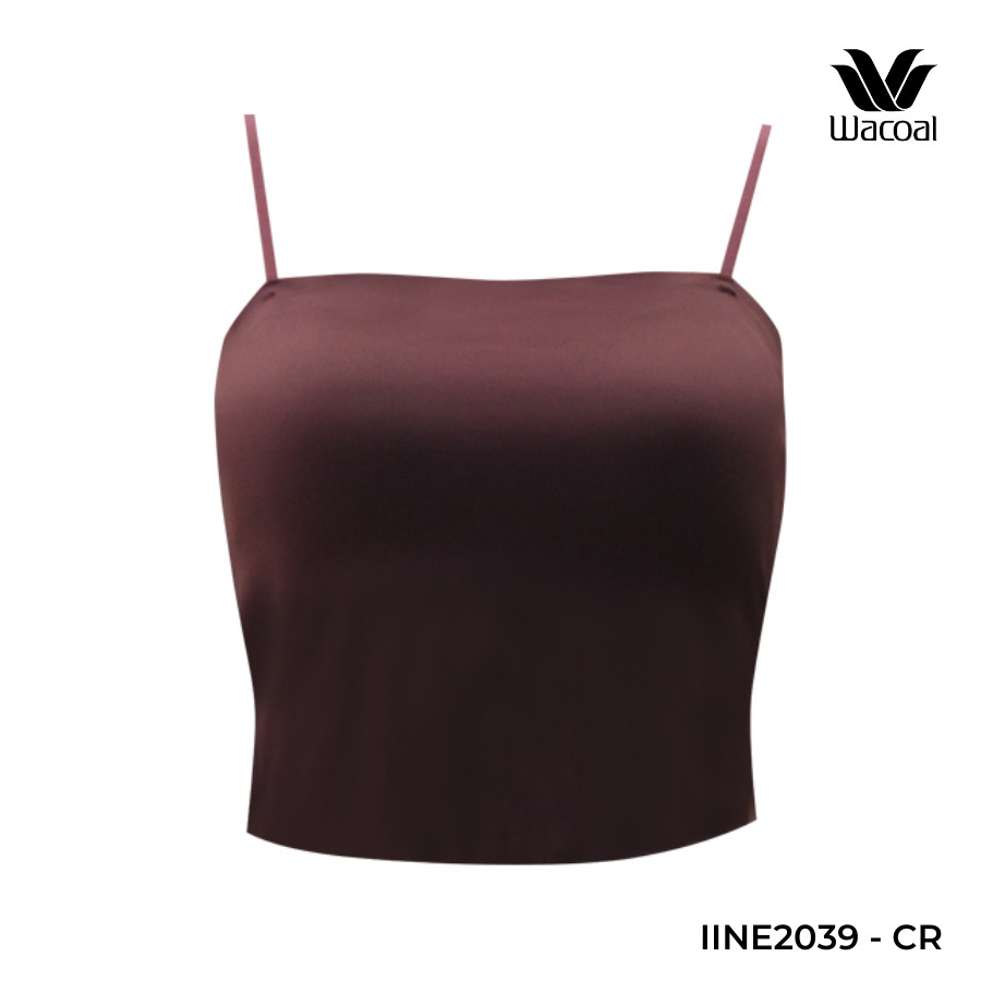 Áo 2 dây croptop có sẵn đệm mút Wacoal IINE2039 bra top - INE2039