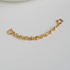 Ánh sáng sang trọng mạ vàng 18K Khóa đa năng Họa tiết mắt mèo Chuỗi mở rộng Thiết kế thích hợp Thời trang Phù hợp với mọi thứ Phụ kiện dây chuyền cho bé Trang sức đa năng Mô-đun DIY có thể được sử dụng làm vòng cổ Vòng tay Dây xích thắt lưng Quần Chuỗi kí