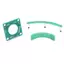 NS 1Pc Hall 613H Điện Xe Ba Bánh Hall Cảm Biến 613H PCB Bảng Mạch Hall Element Hall Board NS