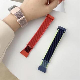 Dây đeo đồng hồ vòng Nylon cho Fitbit Charge 5 6 Phụ kiện đồng hồ thông minh Vòng đeo tay thể thao Vòng đeo tay Correa Pulsera cho fitbit Charge5 Band