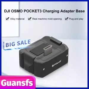 guansfs Bộ chuyển đổi sạc máy ảnh PULUZ PU897B Chân đế tương thích với DJI OSMO 3
