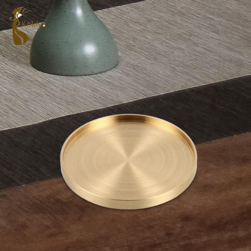 Đồng Coaster Vintage Đồng Uống Coaster Thảm Cách Nhiệt Để Trang Trí Và Bảo Vệ Để Bàn