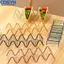 <cosyh>Durable Taco Holder Wavy Stainless Steel Design for Effortless Food Presentation