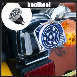 Kool Universal Motorcycle Tail Light Bóng đèn phanh LED Chất liệu ABS Thiết kế chống thời tiết
