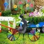 1 Chiếc Xe Đạp Gió Spinner Xe Đạp Sân Vườn Gió Spinner Đồ Trang Trí Nhựa Dễ Thương Động Vật Điêu Khắc Xe Đạp Spinner Cối Xay Gió Cho Bãi Cỏ C