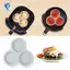 Khuôn Silicon Có Thể Tái Sử Dụng Chảo Trứng Chảo Bánh Tráng Miệng Nướng Hàng Dụng Cụ Dễ Sử Dụng Màu Hồng