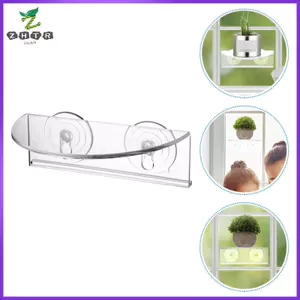 Giá treo chậu hoa Acrylic trong suốt để sử dụng tại nhà zhenghtr