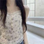 Áo kiểu Pháp Y2K có ren thoáng khí, phù hợp cho mùa hè