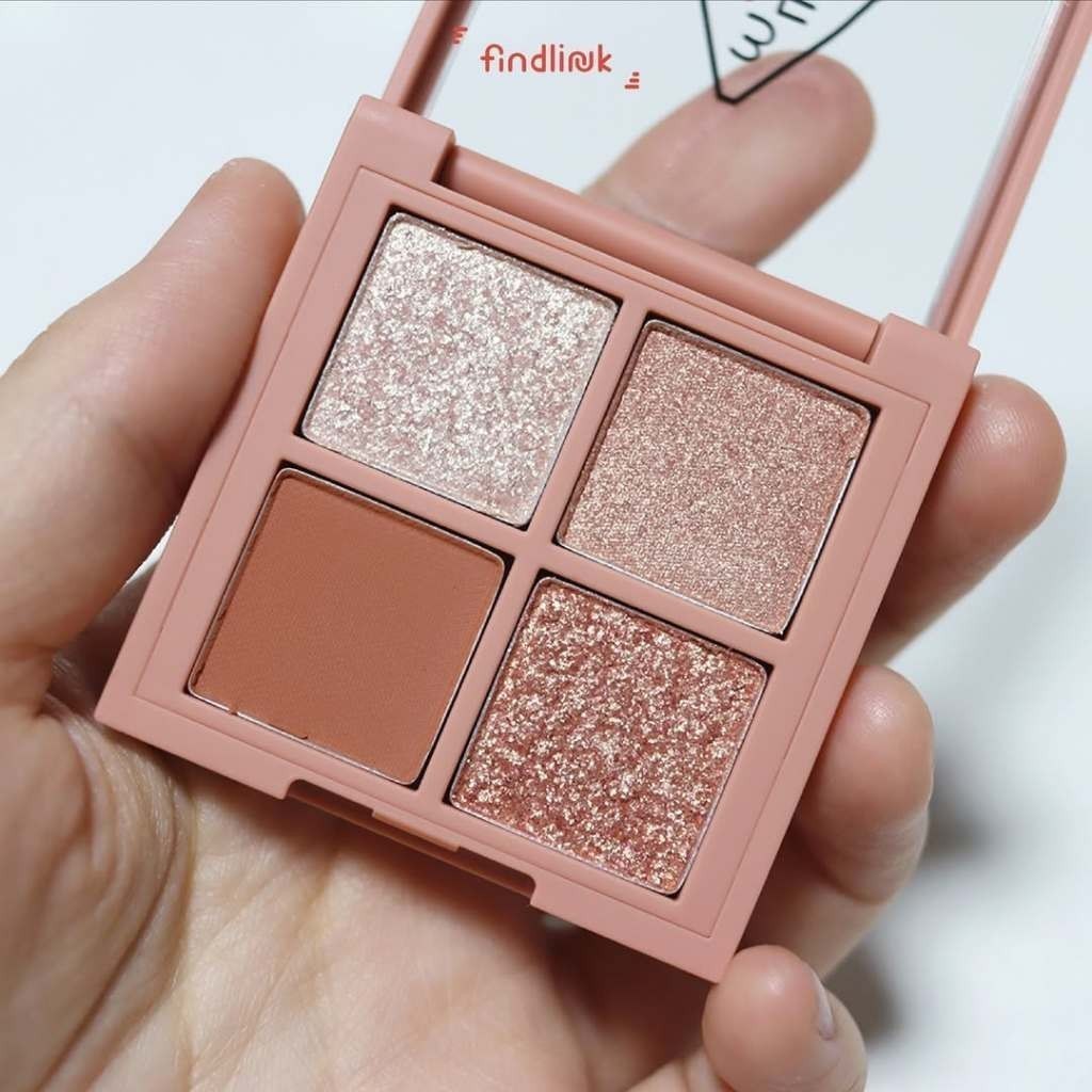 [Chính Hãng] Phấn mắt 𝟑𝐂𝐄 𝐌𝐢𝐧𝐢 4 𝐌à𝐮 𝐄𝐲𝐞𝐬𝐡𝐚𝐝𝐨𝐰 3.2g | Fullsize, Lên Màu Chuẩn, Dễ Tán