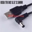 CP99 - Cáp nguồn 5V USB sang DC 5.5x2.5mm 5V 9V và 12V