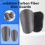 Miếng đệm bảo vệ SAIA cho đầu gối, chất liệu giả sợi carbon, phù hợp cho người tập luyện bóng đá