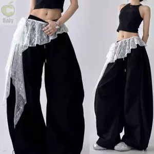 Váy Mini Ren Roly với Thiết Kế Xếp Li và Thắt Lưng Cao, Phong Cách Harajuku