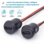Cổng sạc nhanh chống nước 2Pin USB Type-C có ổ cắm nữ