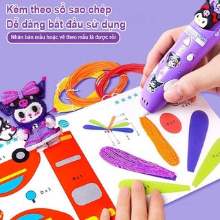 Bút 3D Sạc Nhiệt Thấp PCL Bút Vẽ Trẻ Em Sáng Tạo Mô Hình Nghệ Thuật Đồ Chơi Loại C Sạc