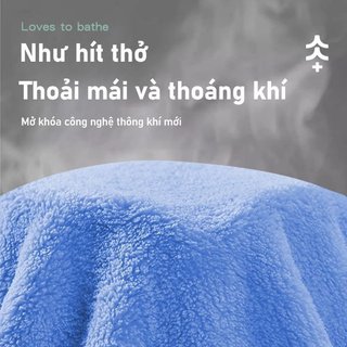 Áo choàng tắm cho bé có mũ trùm đầu lông cừu san hô thấm mềm nhanh khô ấm động vật có mũ trùm đầu Khăn chăn
