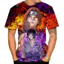 Naruto Anime Họa Tiết In 3D Unisex Mùa Hè Tay Ngắn Cổ Tròn