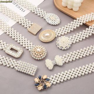 Dây thắt lưng HOMELYHUB mỏng thanh lịch, kim cương giả, co giãn dành cho nữ