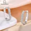 Bông tai hình học zirconia cao cấp, thiết kế đơn giản thời trang dành cho nữ