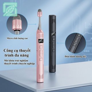 Bút thuyết trình không dây Con trỏ Laser Bộ điều khiển trượt Huấn luyện giáo viên Loa kinh doanh