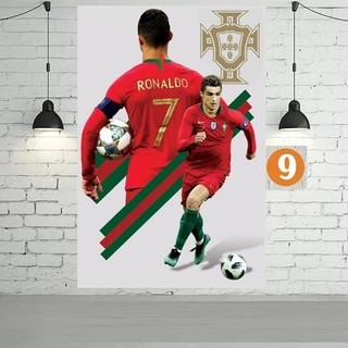 Poster Cầu Thủ Bóng Đá Nổi Tiếng Ronaldo (CR7) Khổ Lớn dán tường