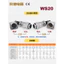 Phích cắm hàng không DS Ổ cắm WS20-2-3 Pin 4 lỗ 5-6-7P9-12 lõi Đầu nối công nghiệp TQ k4z DS20